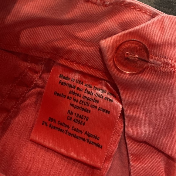 Sundry Salmon pink chinos crop  pants - Picture 6 of 6